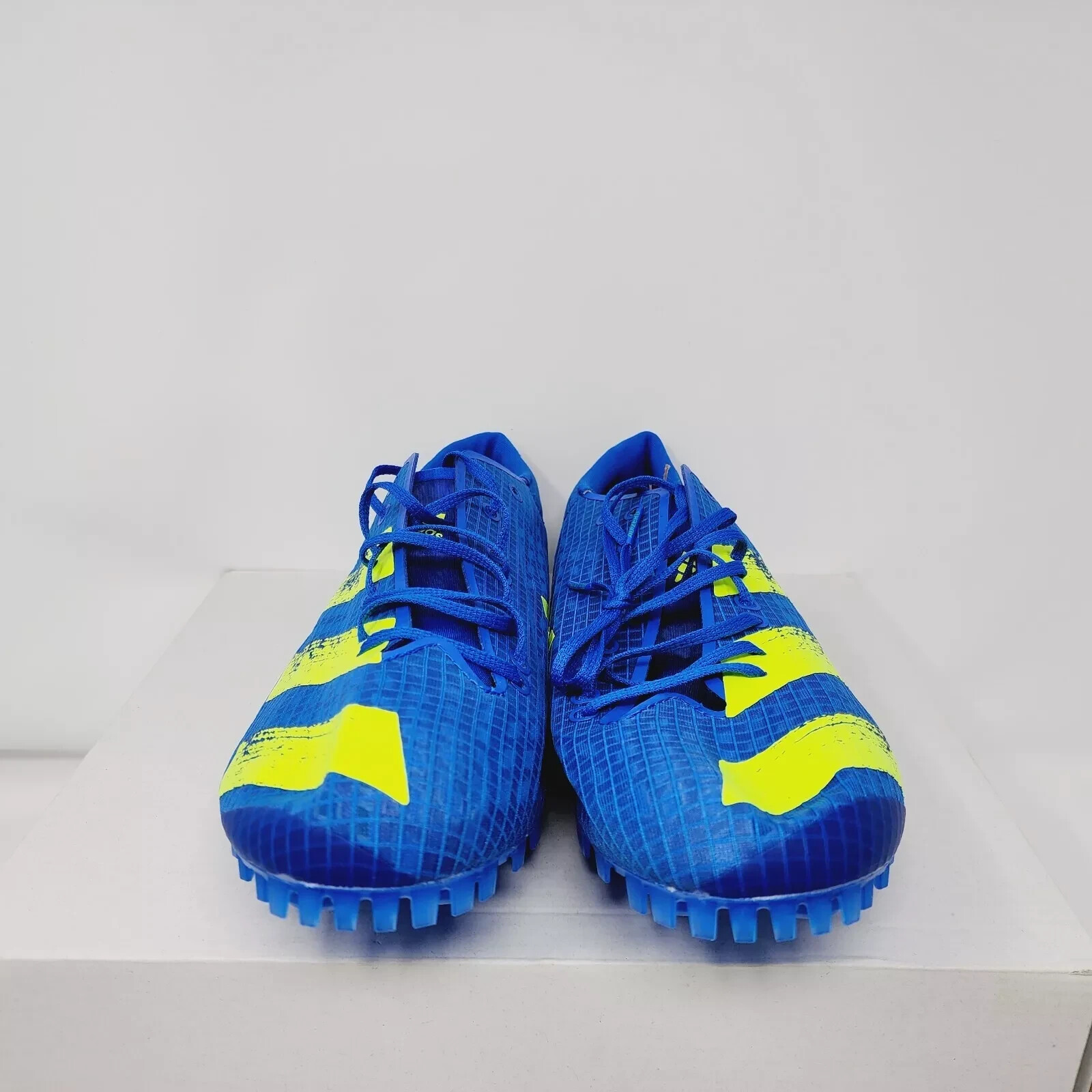 Adidas Adizero Finesse Men’s Size 10.5 Track & Field Spikes Blue Yellow H68746