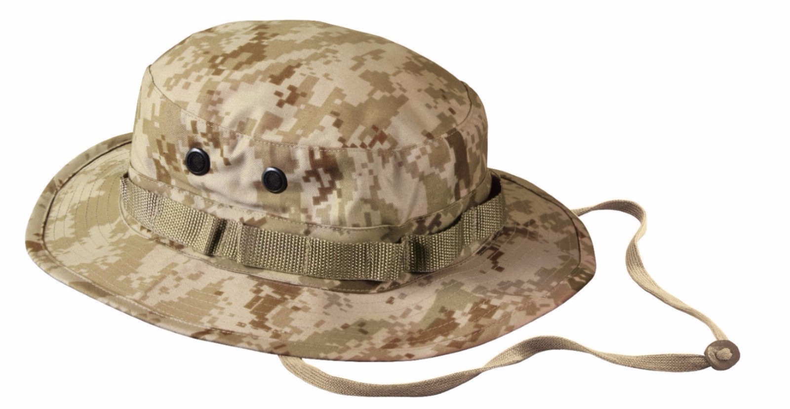 Rothco 5829 Desert Digital Camouflage Boonie Hat (Sizes: 7 – 7 3/4)