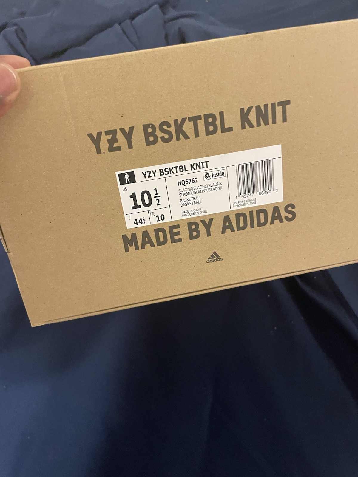 Size 10.5 Yeezy Basketball Knit