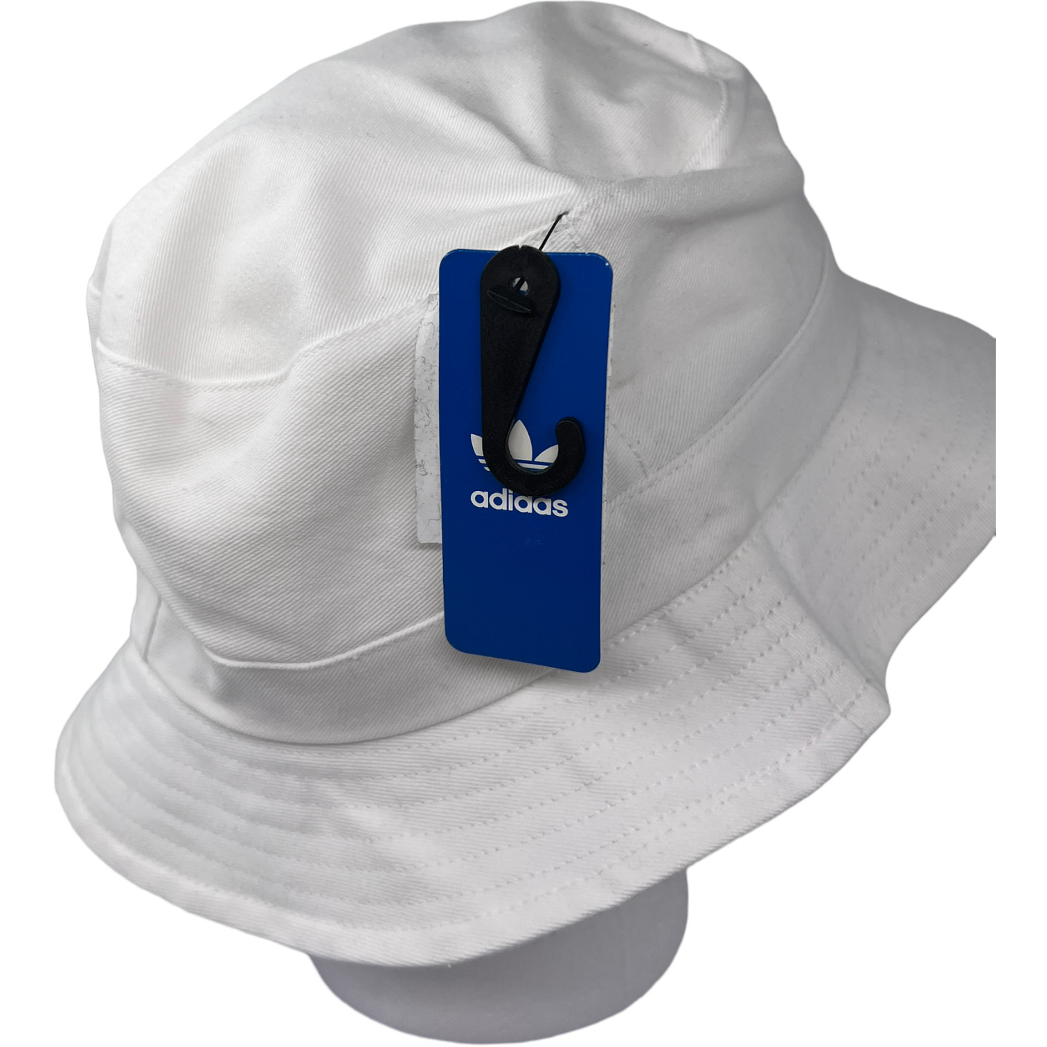 Adidas Americana Bucket Hat White Red Blue Stars Trefoil Logo New One Size
