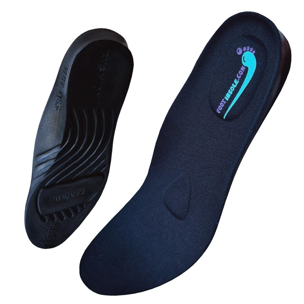 Height Increase Insoles for Men & Women – Comfortable Shoe Lift Inserts for Extr