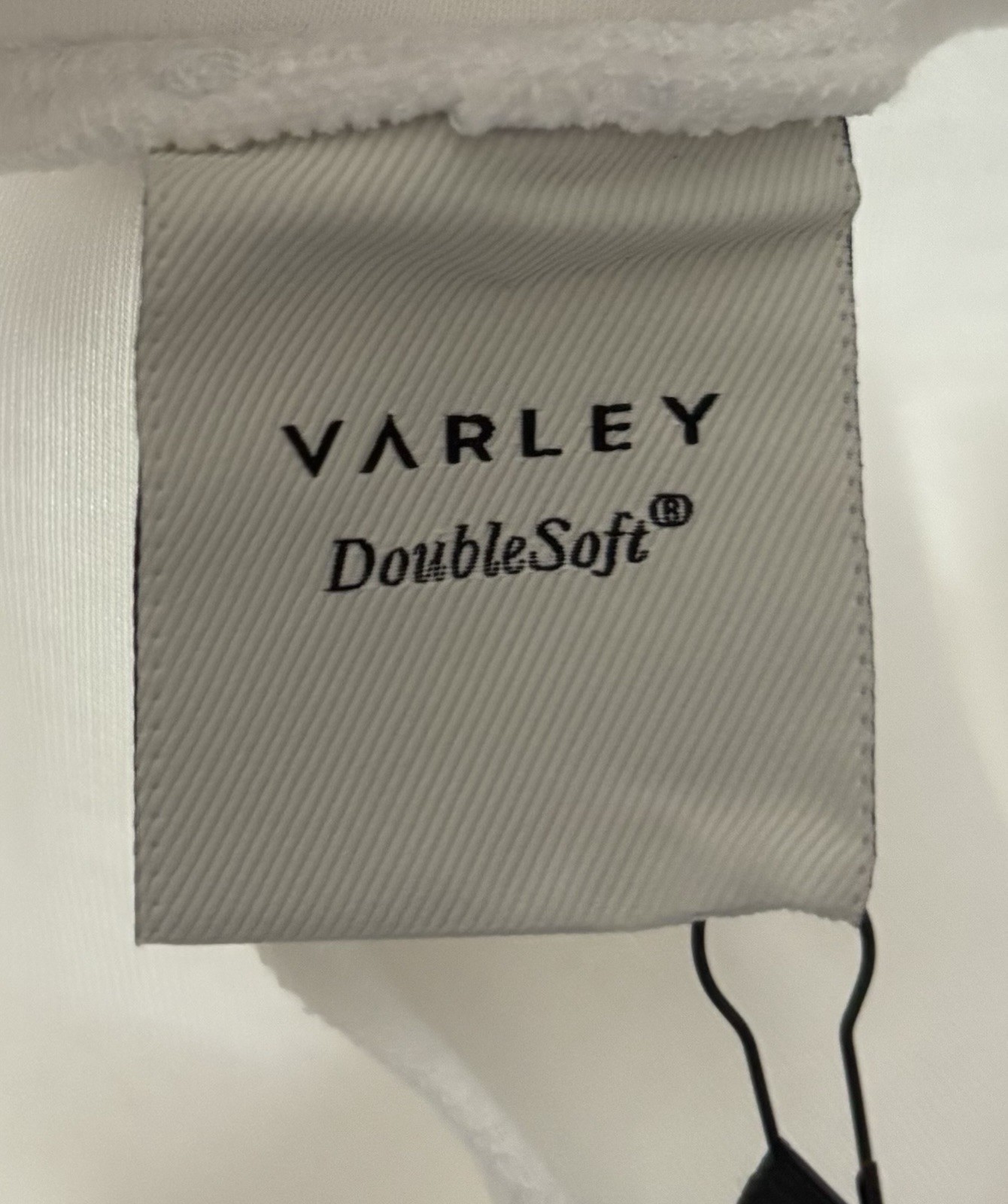 Varley DoubleSoft Slim Stripe Cuff Pants 26″ White Jogger Sweatpant XXS NWT $120