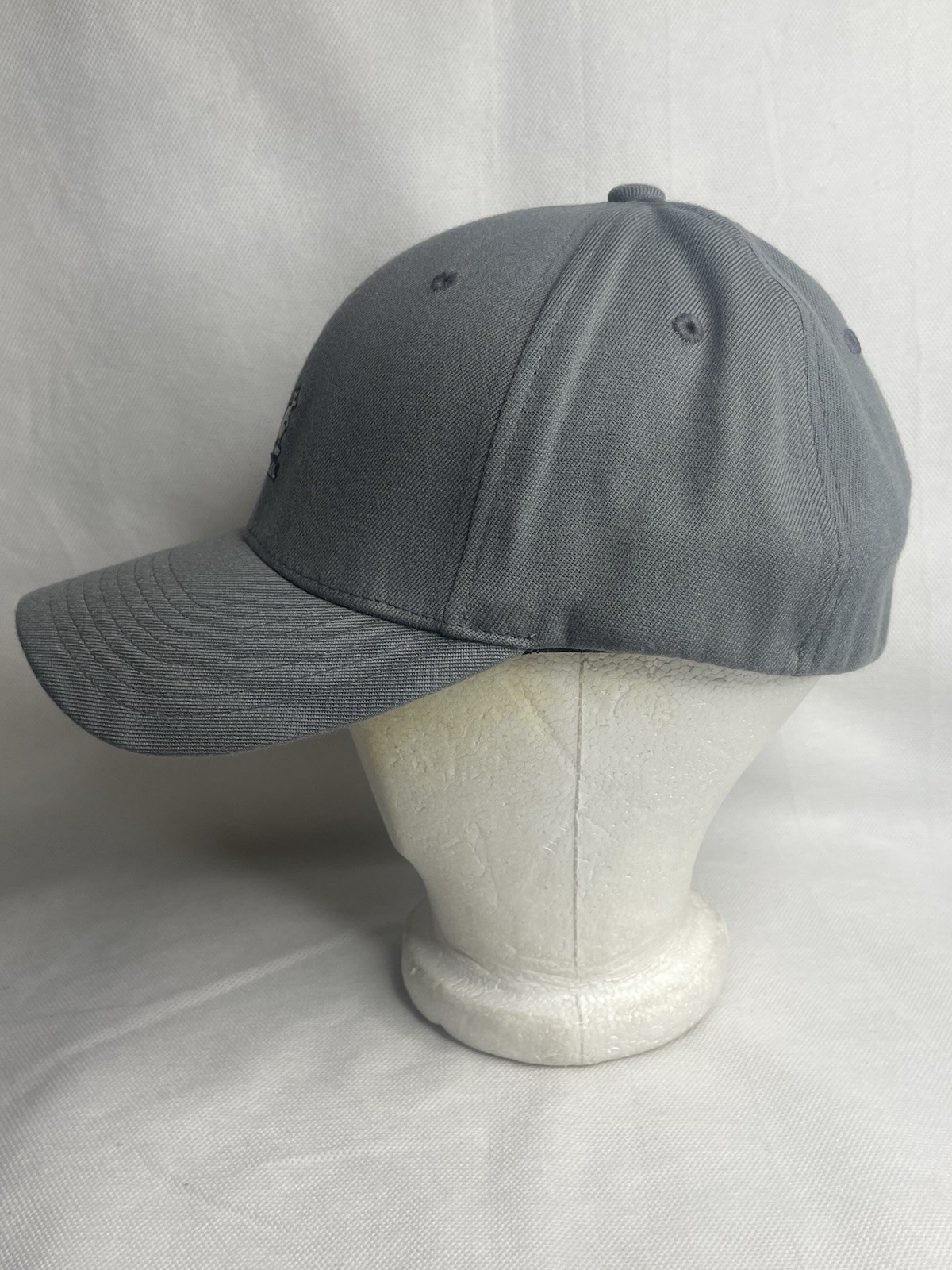 Vintage Kangol Blue Wool Blend Flexfit Baseball Cap Solid Gray Flexfit Size L/XL