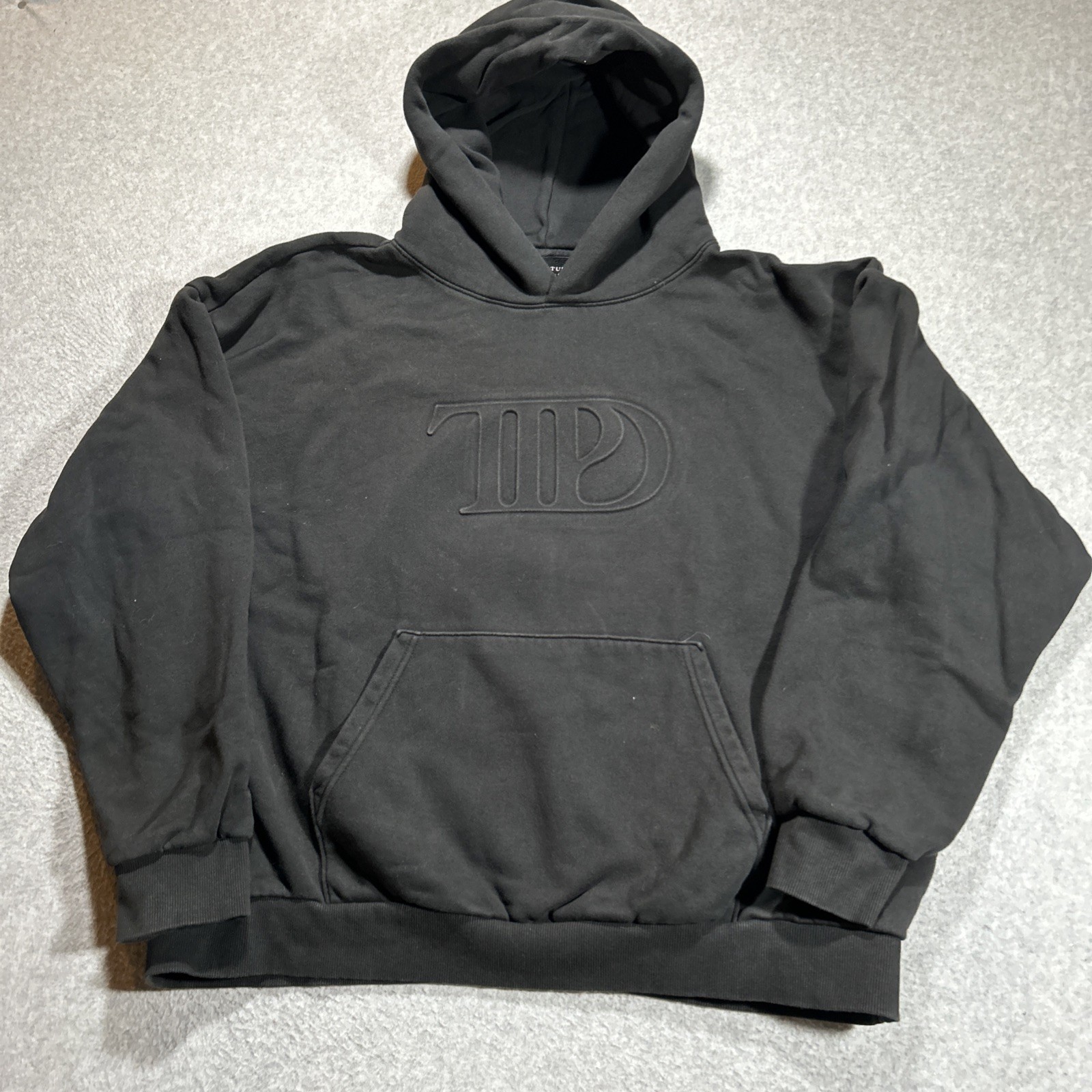 The Tortured Poets Department Taylor Swift Hoodie Sweatshirt – Size XXL – Black