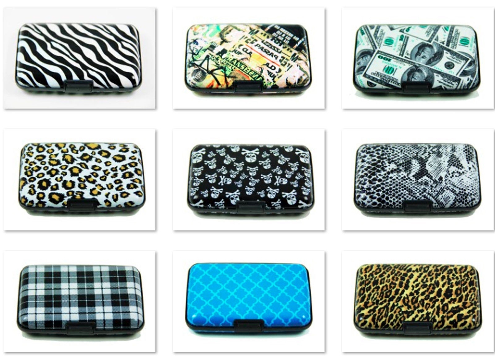 Top Rated Aluminum RFID Blocking Credit Card Holder for Men Women Stylish Wallet