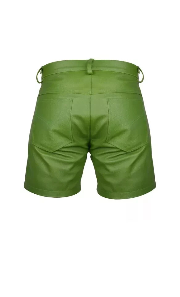 men Train Essentials Leather Training Shorts