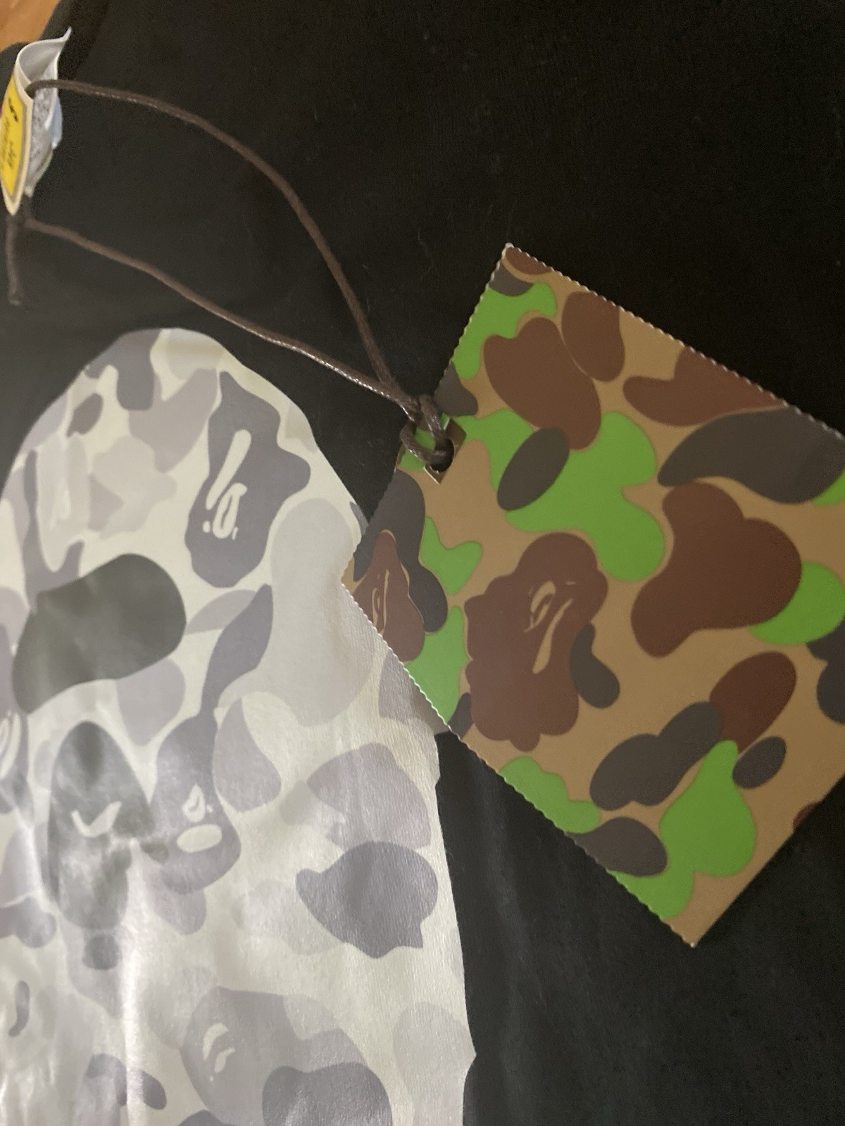 A Bathing Ape BAPE Ape Head T-Shirt Black Mens Small Streetwear Authentic