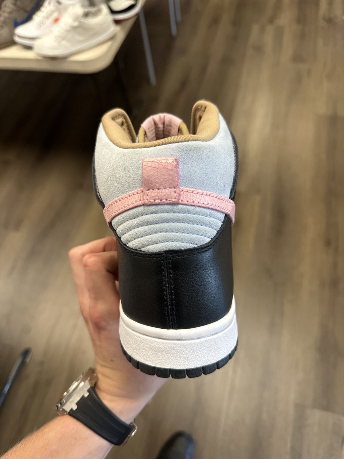 Size 9.5 – Nike Dunk Pro Sb High Shy Pink Vanilla