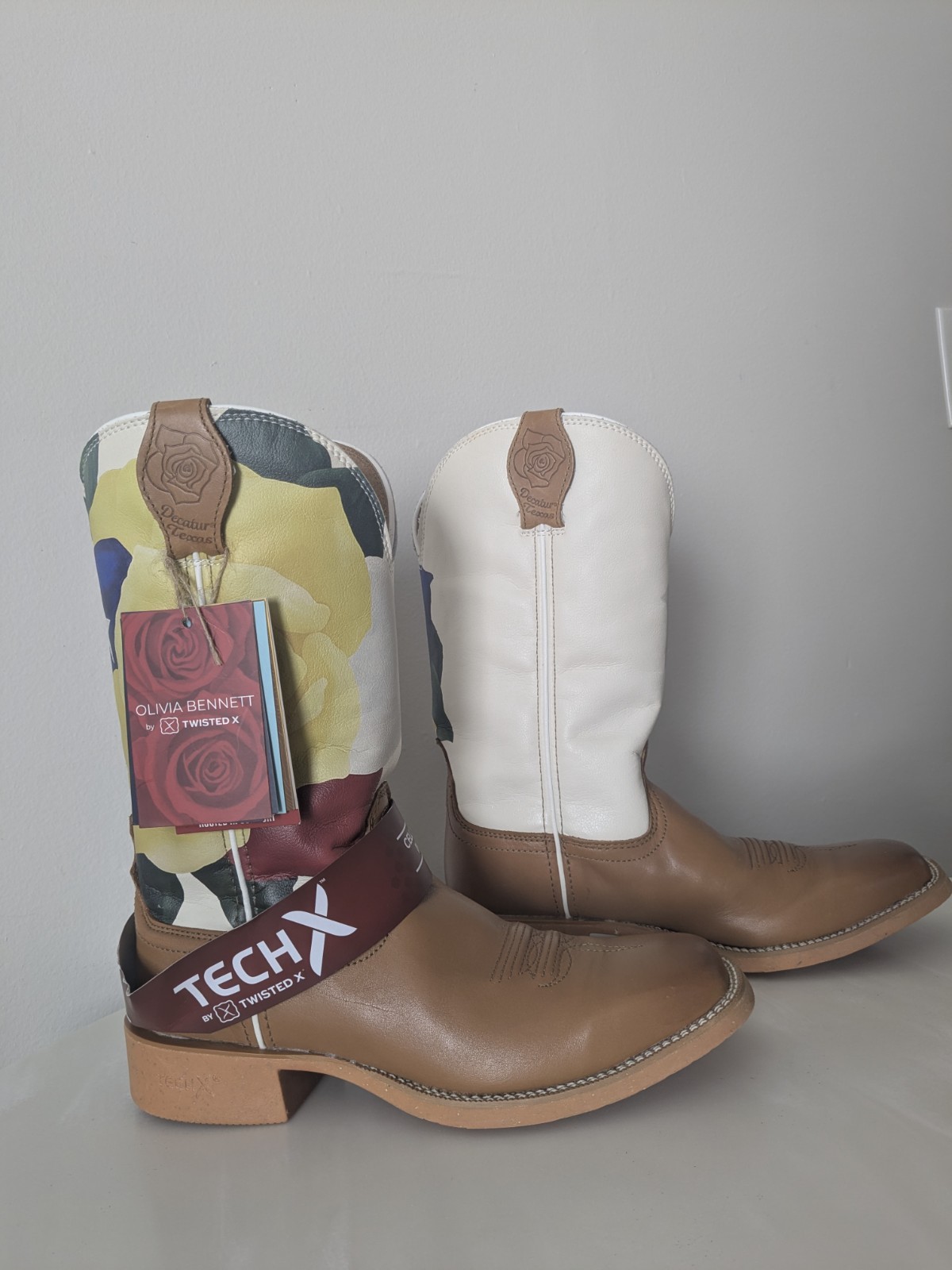 New Twisted X Olivia Bennett Cowboy Boots – Size 7.5