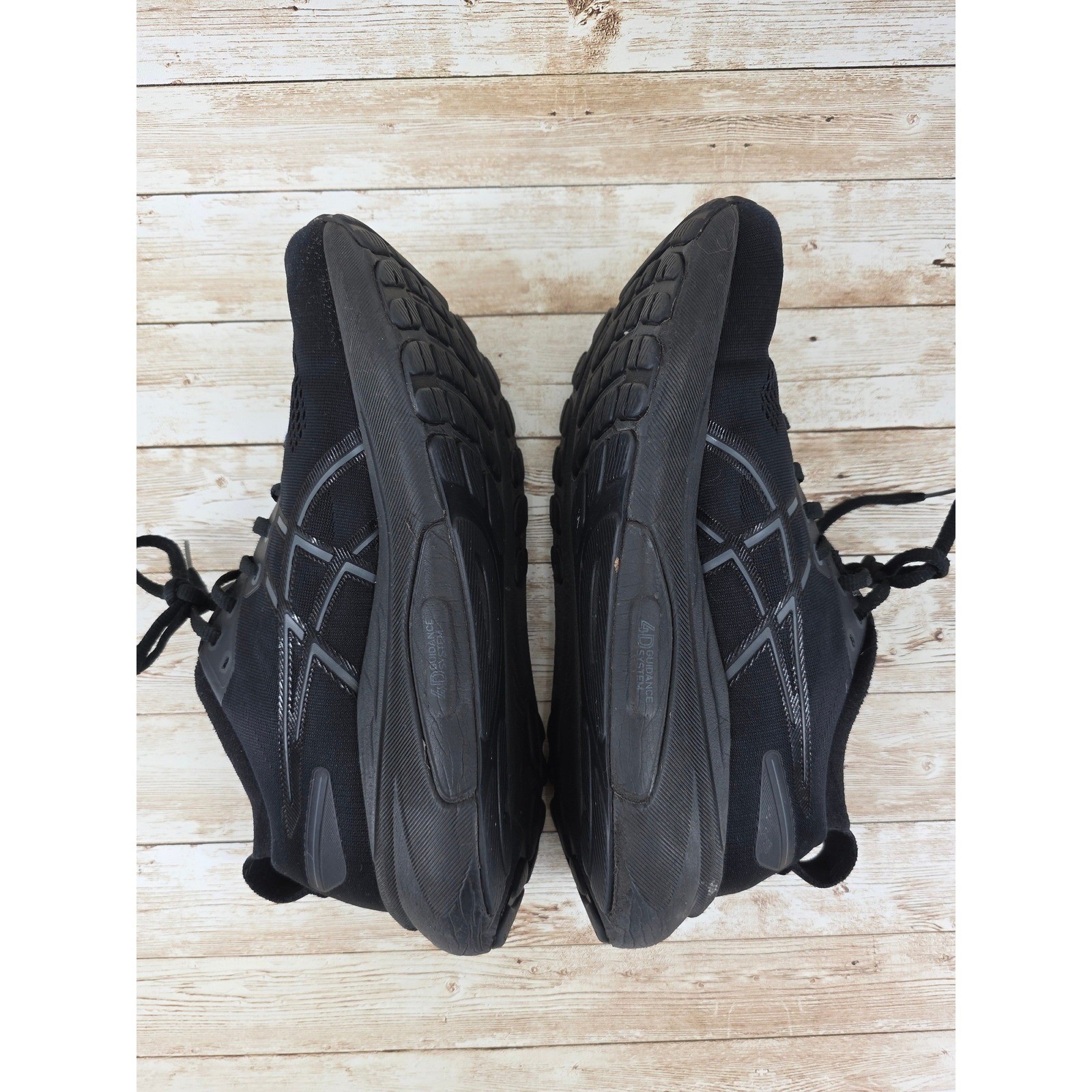 Asics Shoes Size 9.5 Gel Kayano 31 Black Athletic Running Sneakers No Insoles
