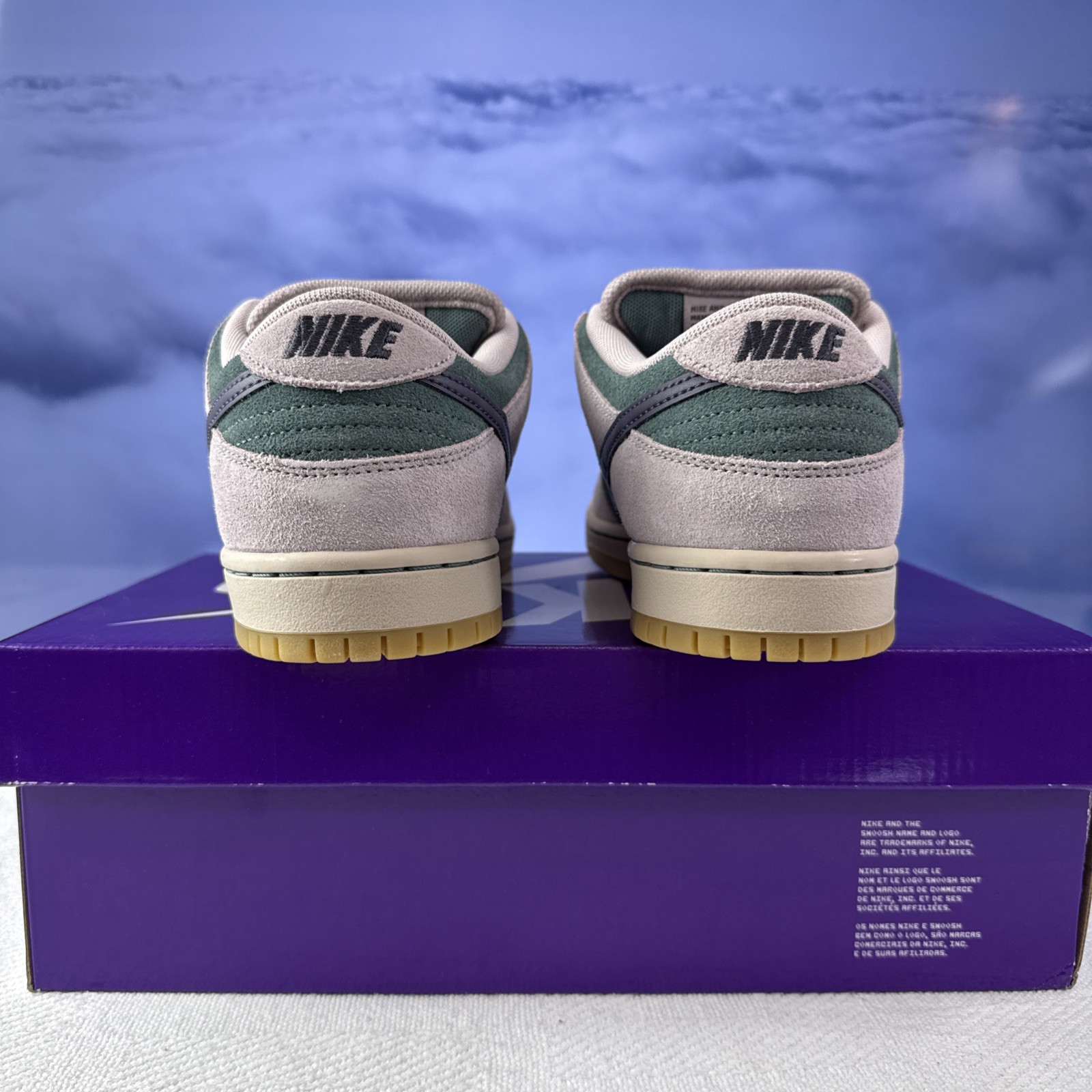 Nike SB Dunk Low Pro Mineral Slate Dark Raisin – Size 8M / 9.5W (HQ1625-300)
