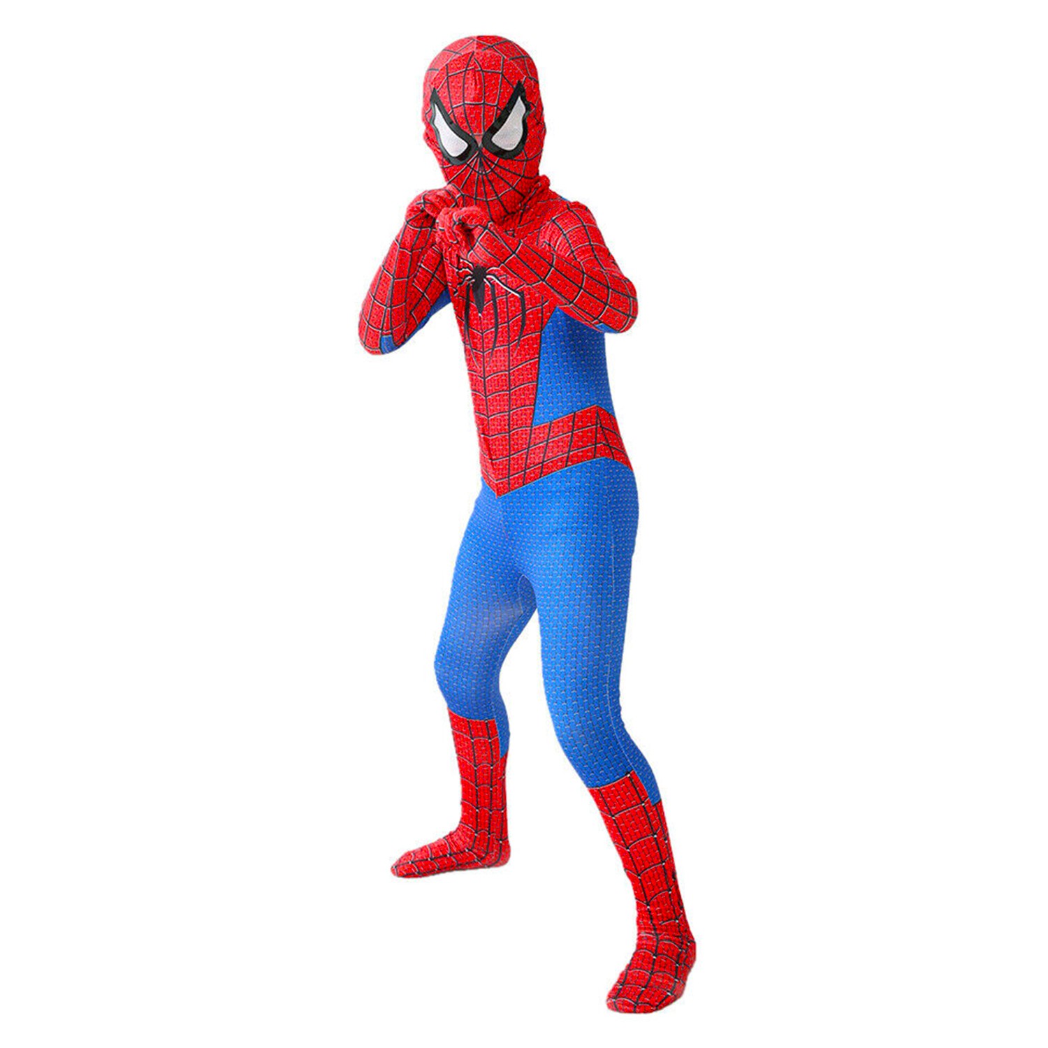 The Amazing Spider-Man Jumpsuit Cosplay Costume Spiderman Bodysuit Kids / Adult