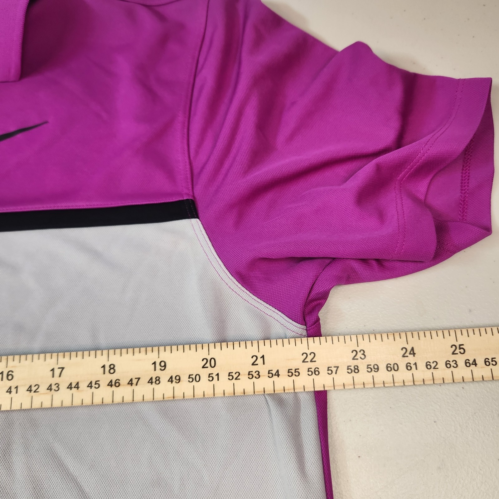 Nike Dri Fit Golf Polo Men’s Large Standard Fit 100% Recycled Polyester