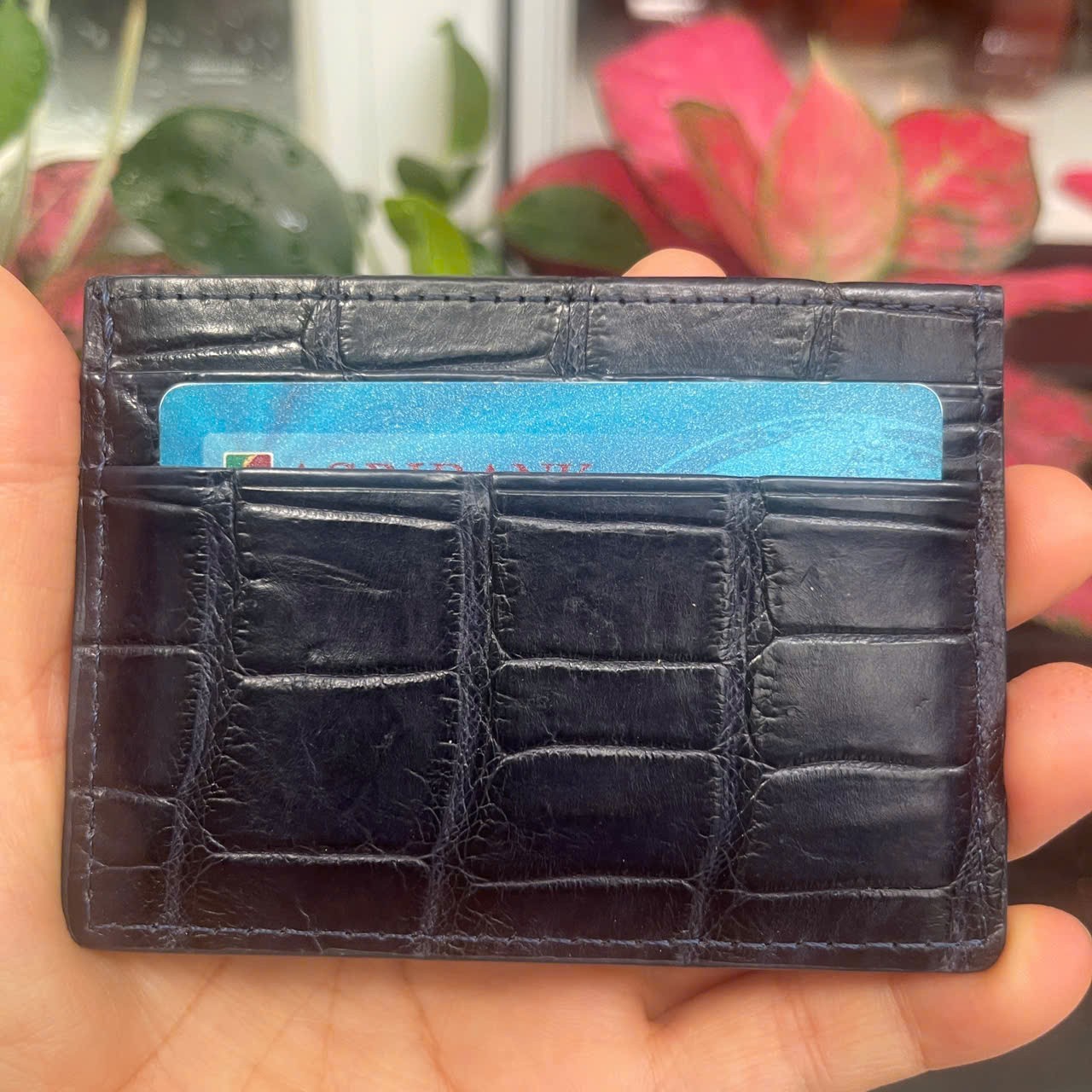 GENUINE LEATHER SKIN CREDIT CARD HOLDER/ WALLET CARD HOLDER FOR MEN