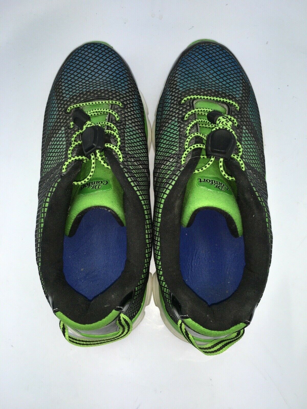Dr Comfort Diabetic Womens Katy US 8 W Green Blue Black Sneaker Athletic Shoes