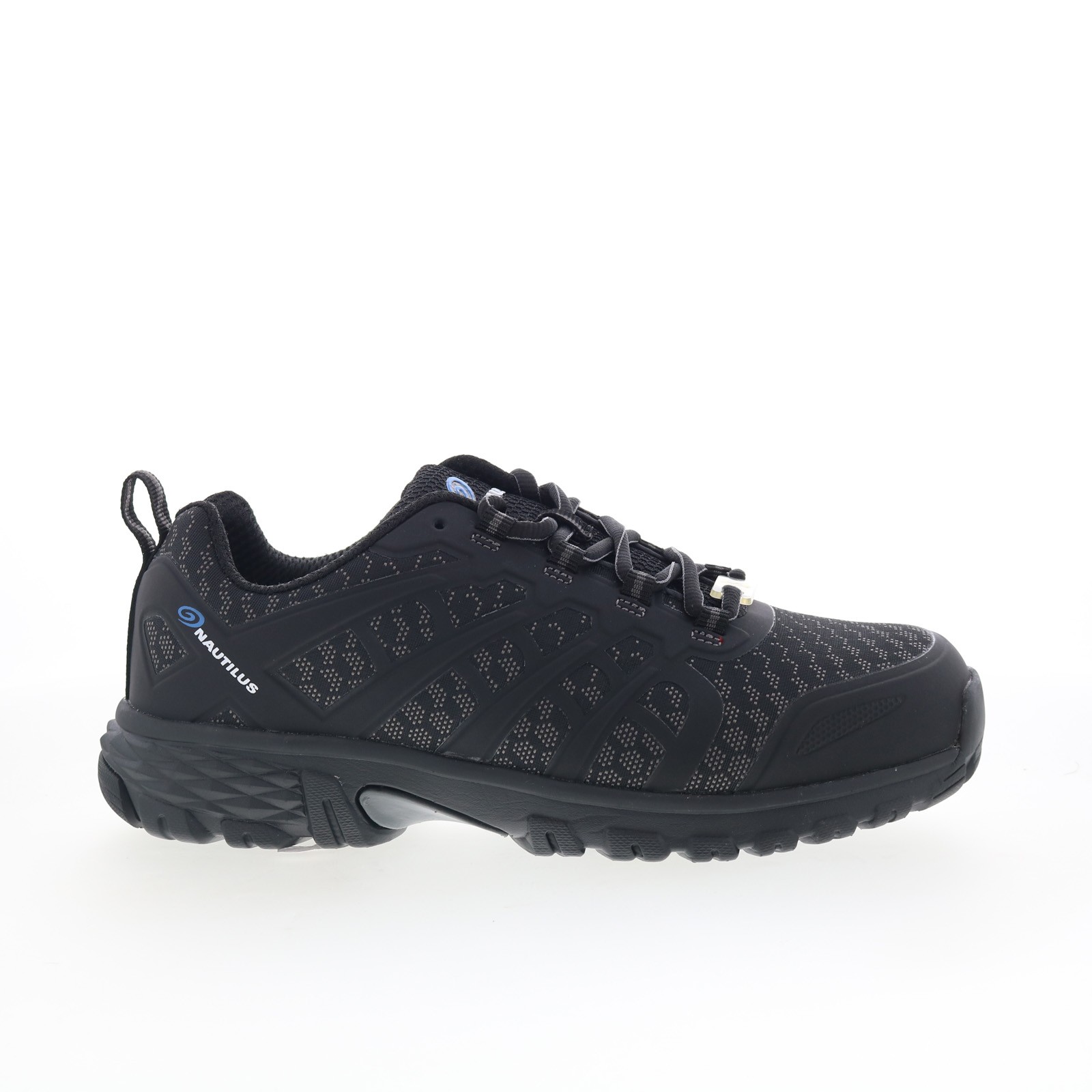Nautilus Stratus Oxford Alloy Toe SD10 Mens Black Wide Work & Safety Shoes