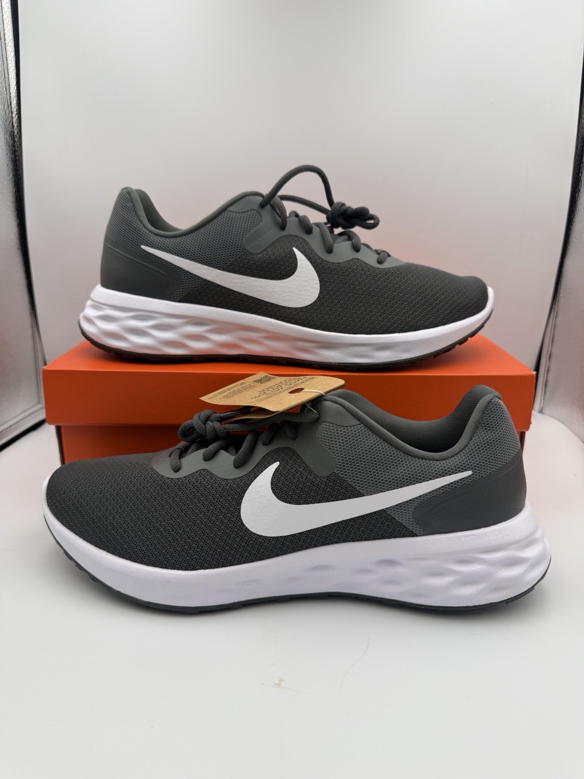 Nike Revolution 6 NN Iron Grey DC3728-004 Men’s Size 13 Shoes #200C Men