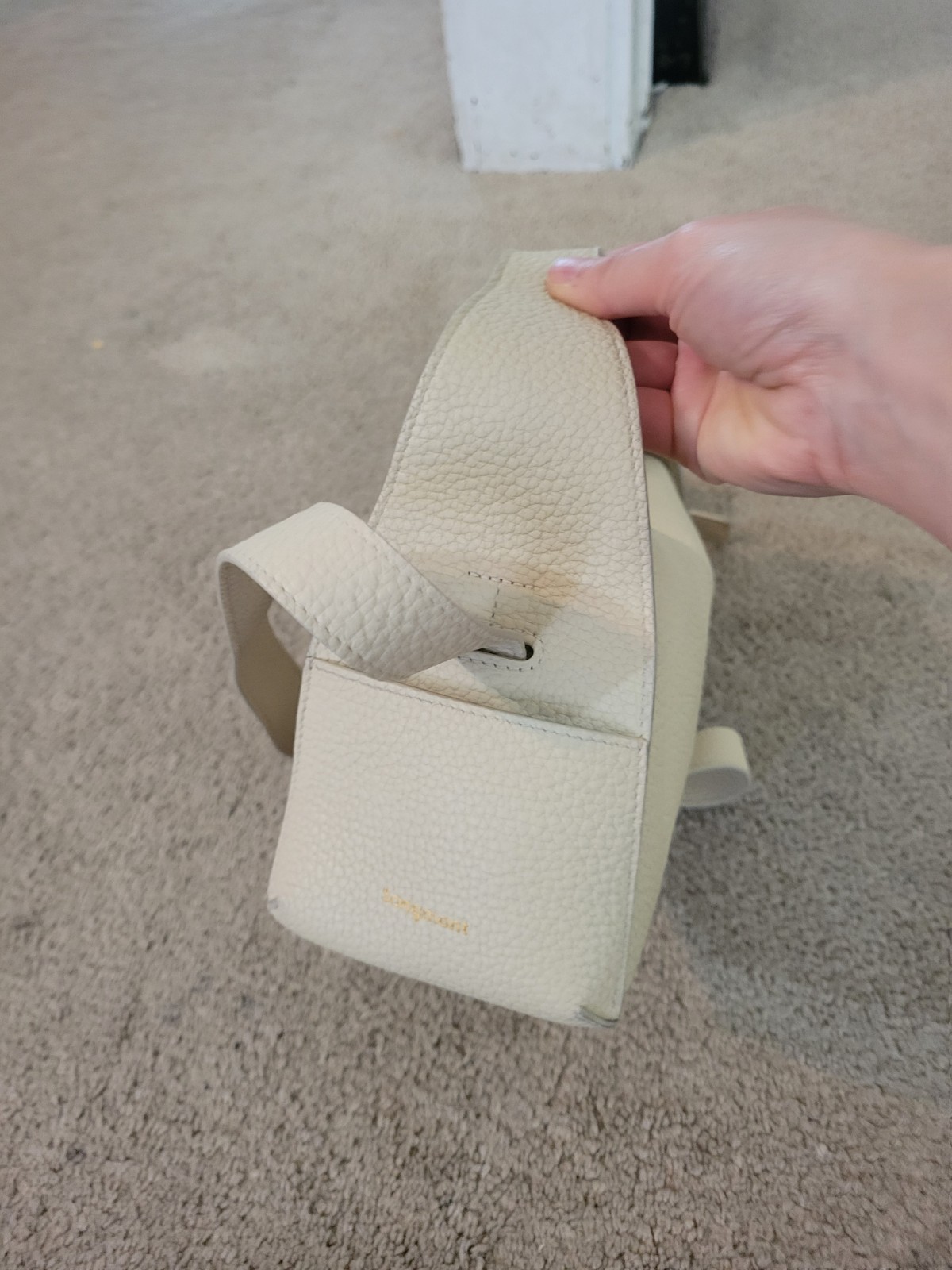 Songmont small drippy roof bag ivory