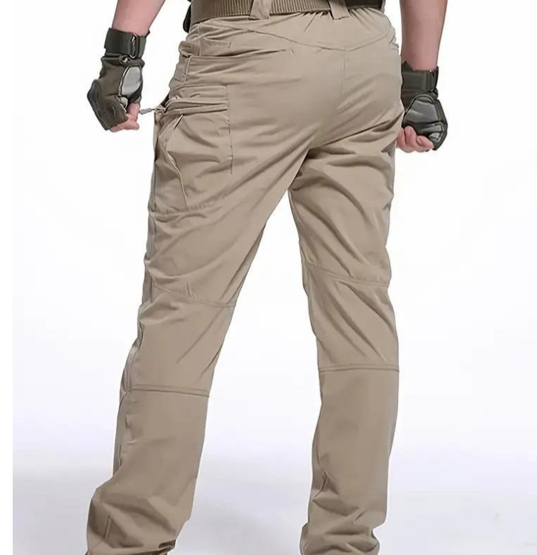 Mens Cargo Pants Tactical Waterproof Work Pants Outdoor Hiking Combat Trousers