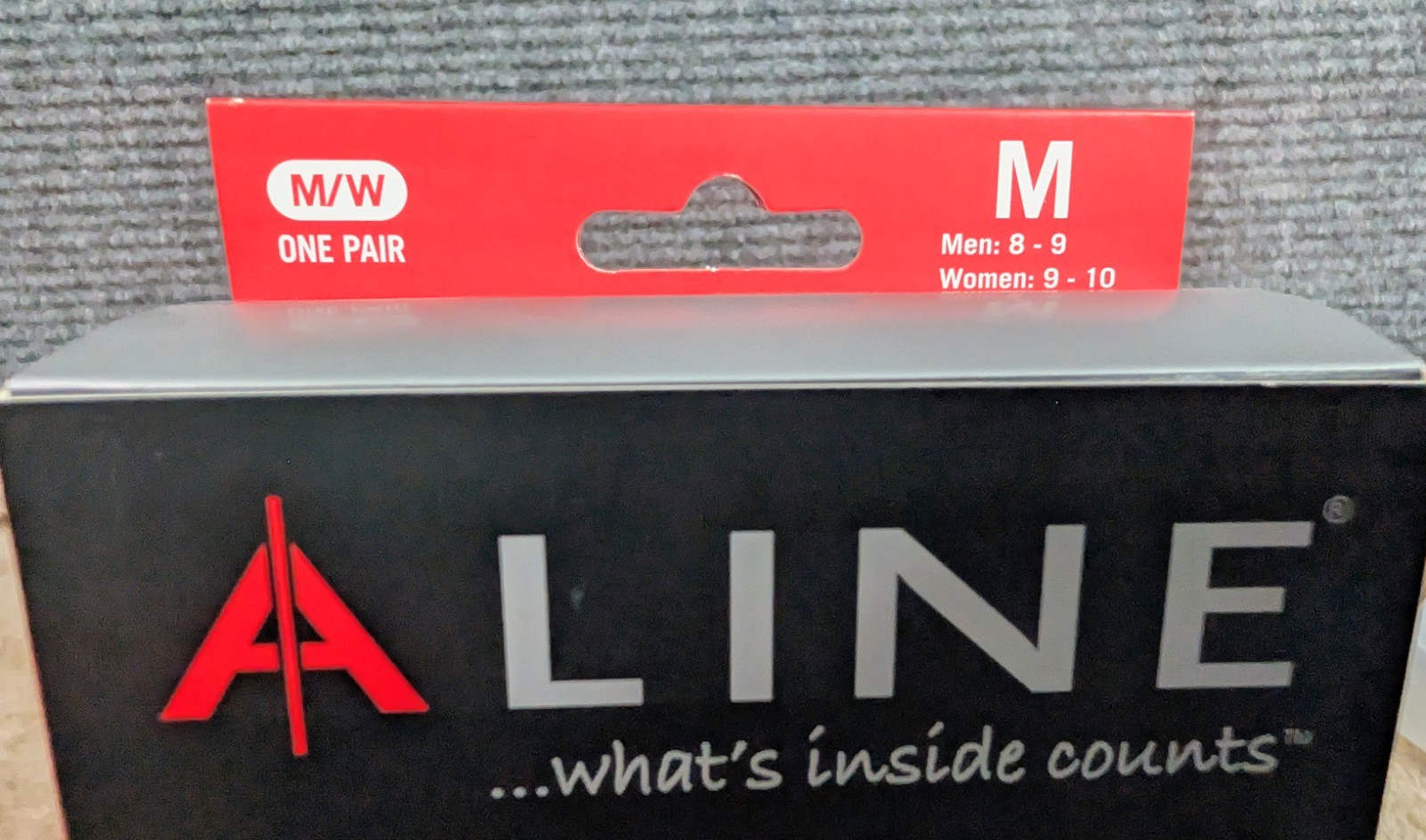 ALINE Universal Shoe Insoles Medium Men’s size: 8 – 9 Women’s 9-10 Arch Support