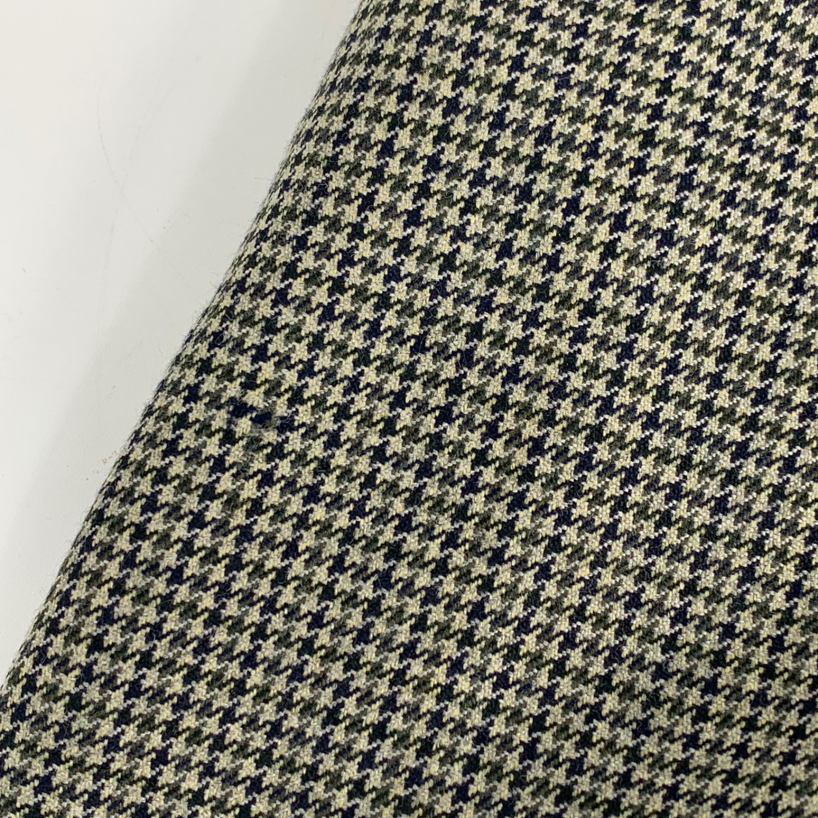 Brioni Traiano Houndstooth Blazer Jacket Mens 58/48R 90% Wool 10% Cashmere Italy