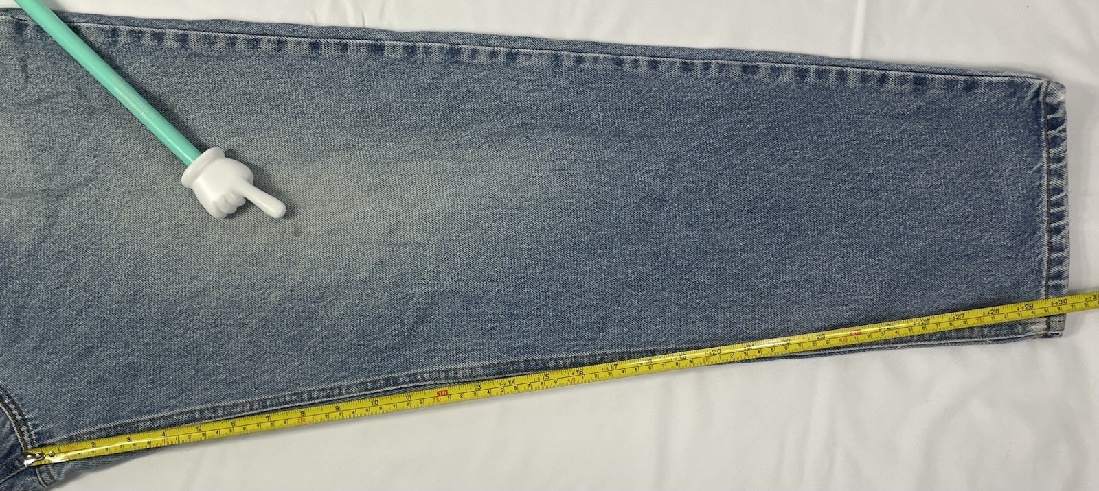 Vintage Calvin Klein Men’s 36×30 Stone Washed Blue Jeans “Fit Like 34×30”