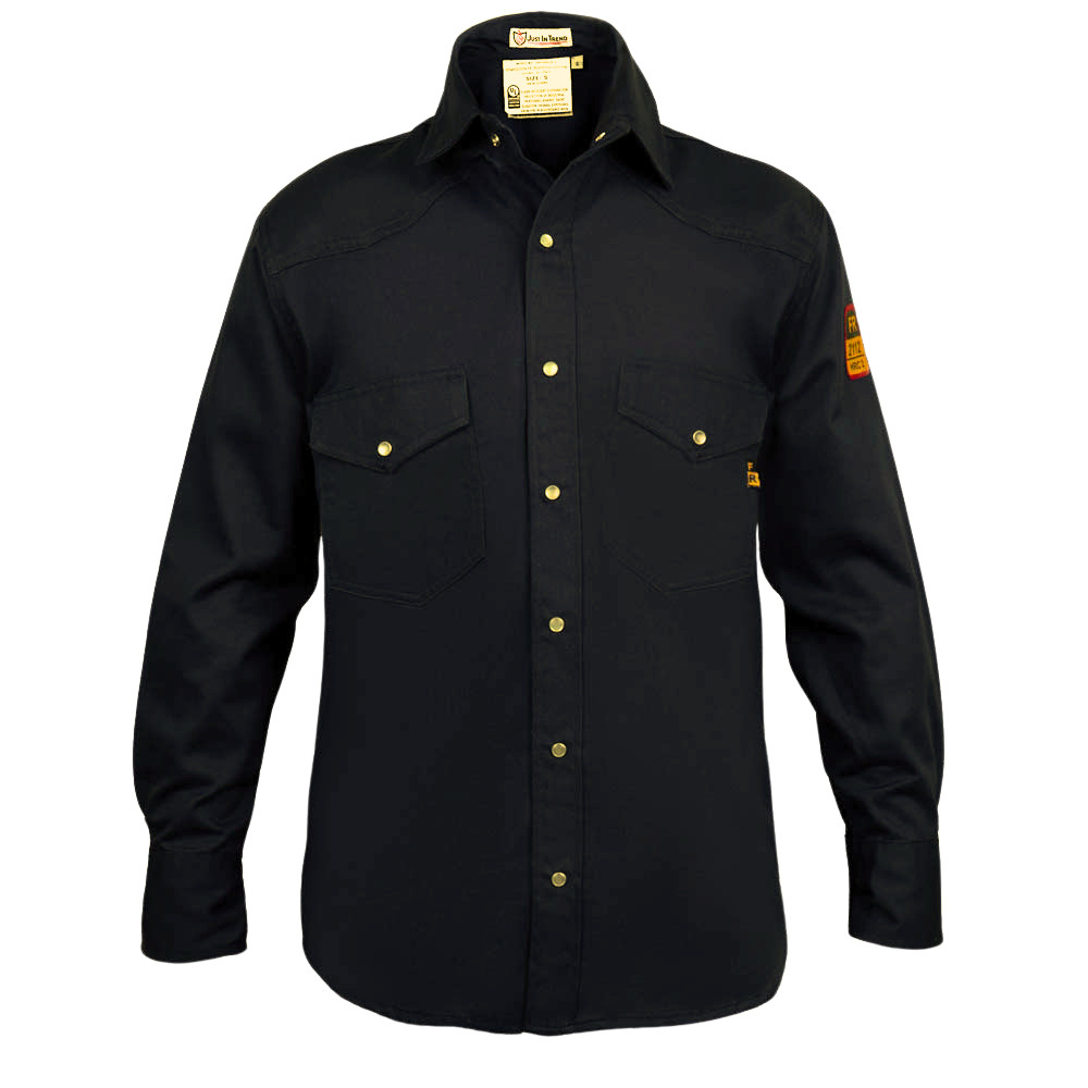 Flame Resistant Shirt FRC – 100% Cotton blend, 7 oz., Light Weight