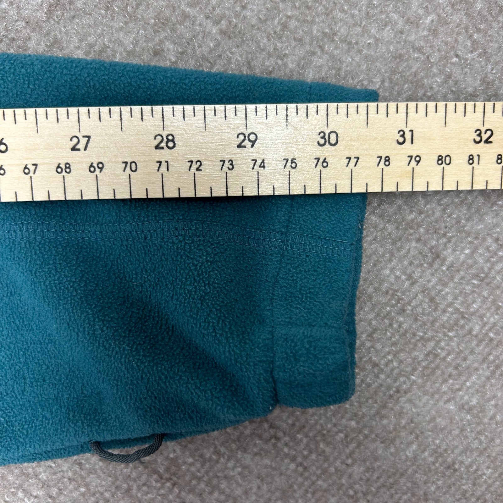 Columbia Interchange Fast Trek II Fleece Jacket Mens Medium Blue Thumb Loops