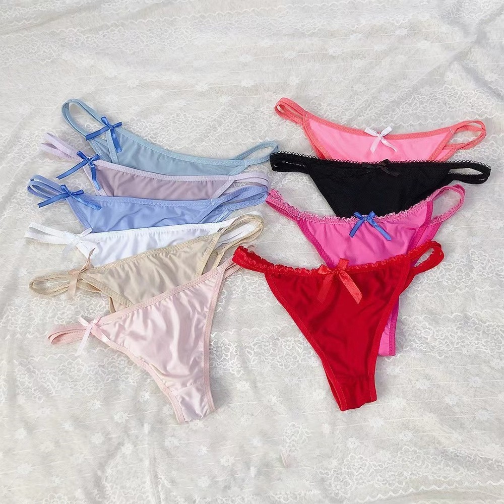 Mens for lingerie Bra Bras Briefs All Seasons Breathable Cotton Ice Silk Low