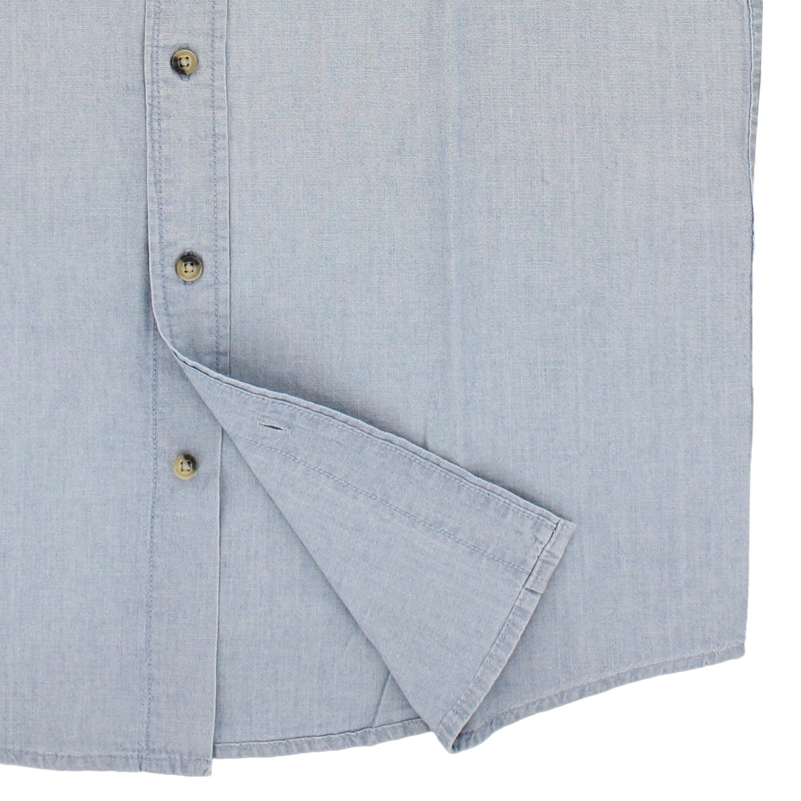 Wrangler Authentic Men’s Shirt Button-up Short Sleeve, 2-Button Down Pockets
