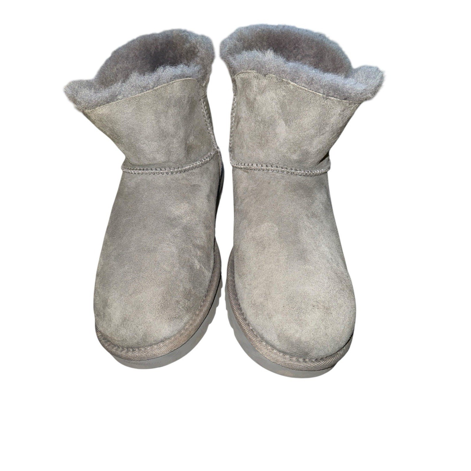 UGG Gray Women’s Bailey Zip Mini Boot 9
