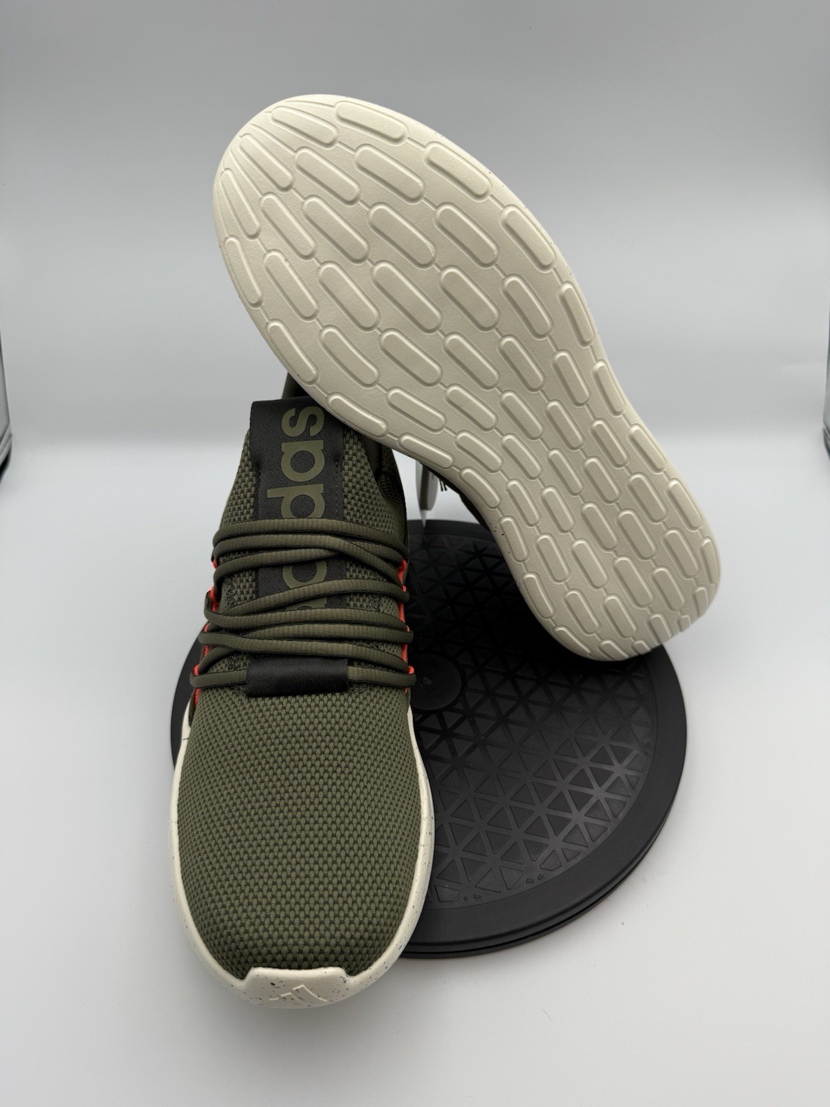 Adidas Men’s Lite Racer Adapt 7.0 Sneakers Cloud Foam Slip On IH7723 Olive Green