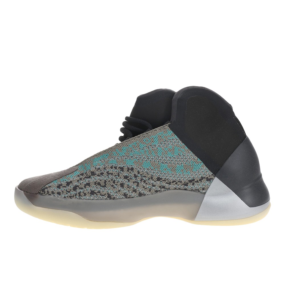 adidas Yeezy Quantum Lace Up Mens Grey Sneakers Casual Shoes G58864