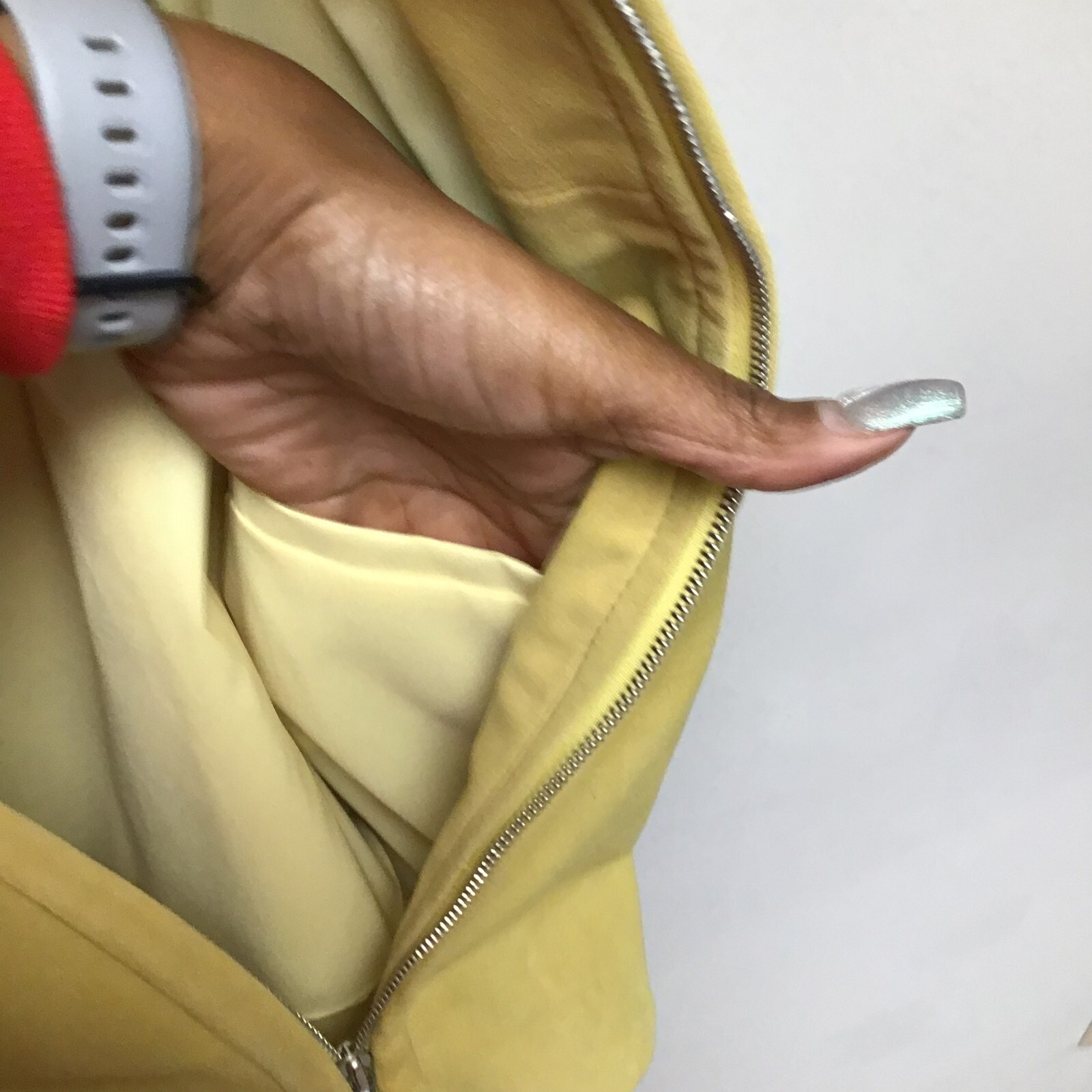 Tanner Gold Sleeveless Inner Pockets Full Zip Lined Leather Shell Vest M $650