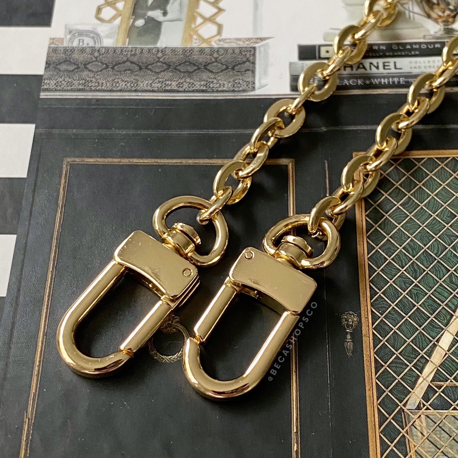 Shoulder Oval Chain Strap Replacement 18″