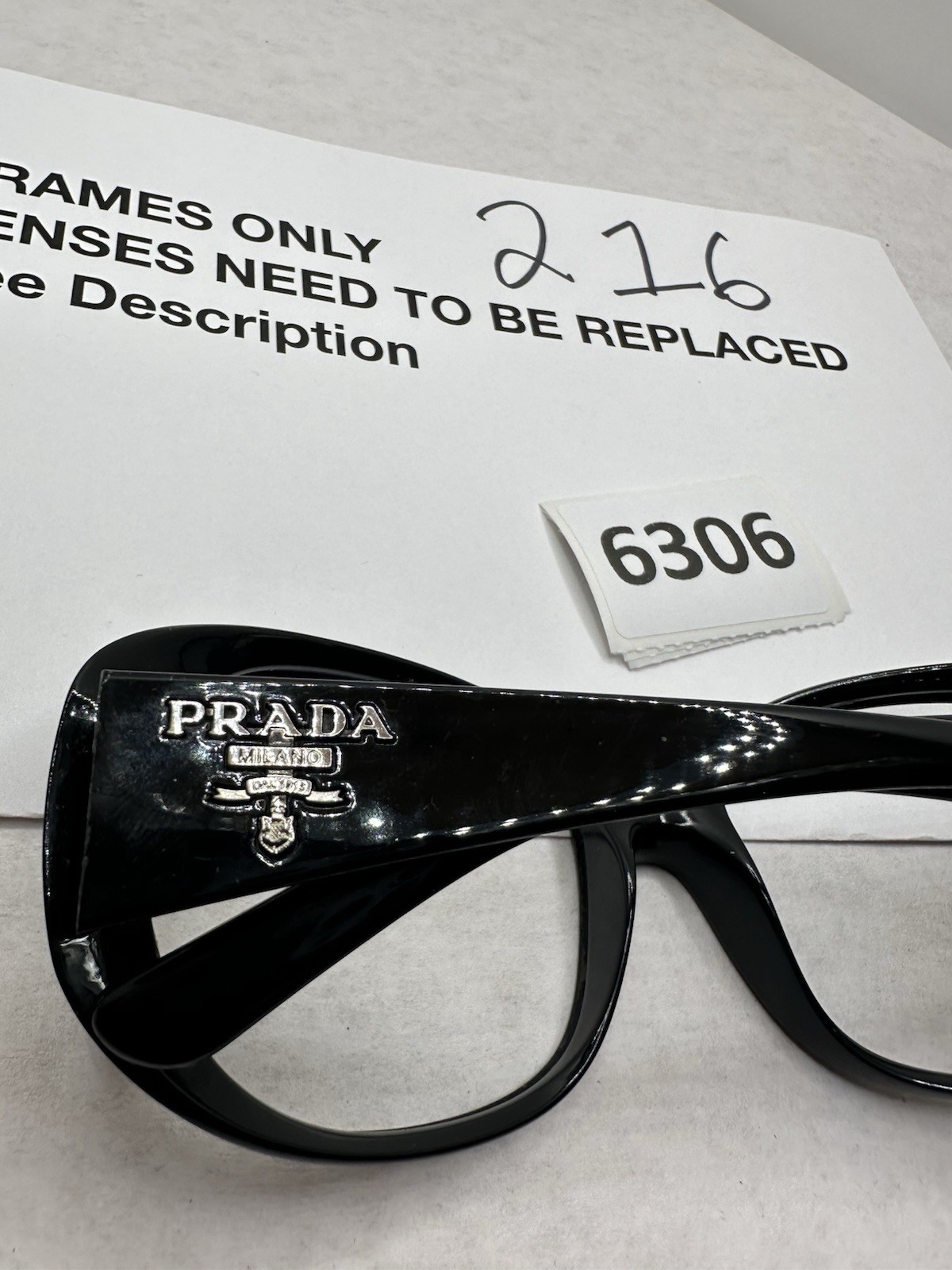 Prada SPR 260 57 17 135 1AB-3M1 2N