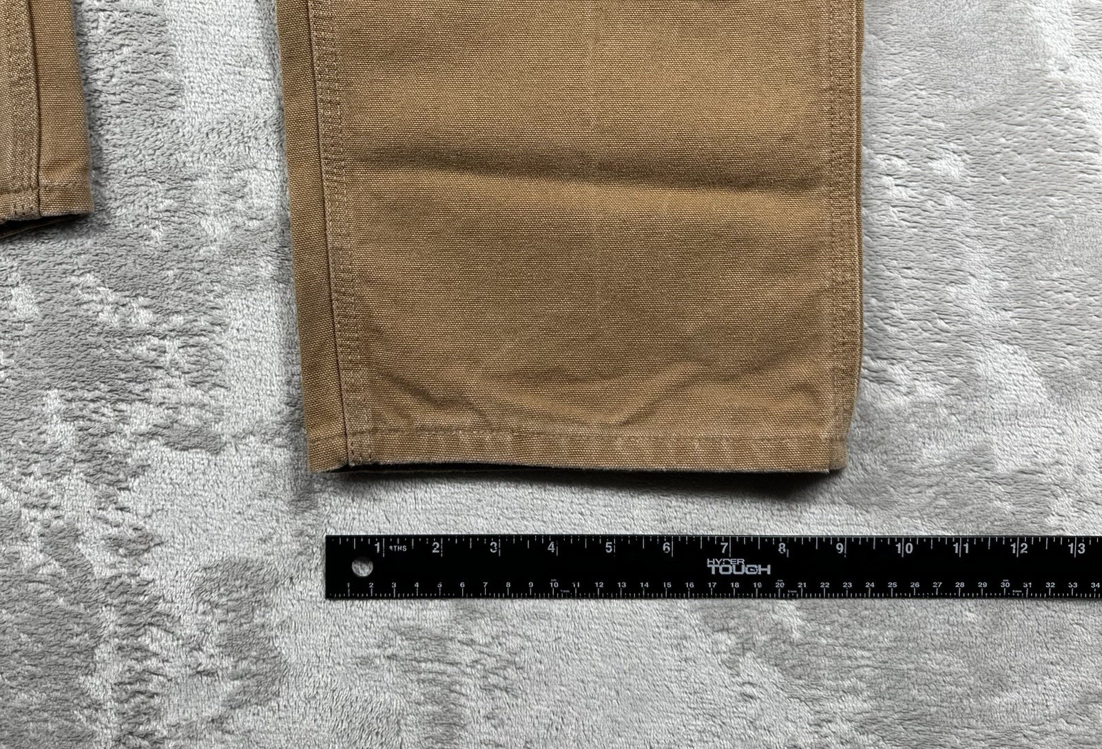 Carhartt Canvas Pants Sz 36×30 (Actual 34×29) B11 BRN Union Made In USA Workwear