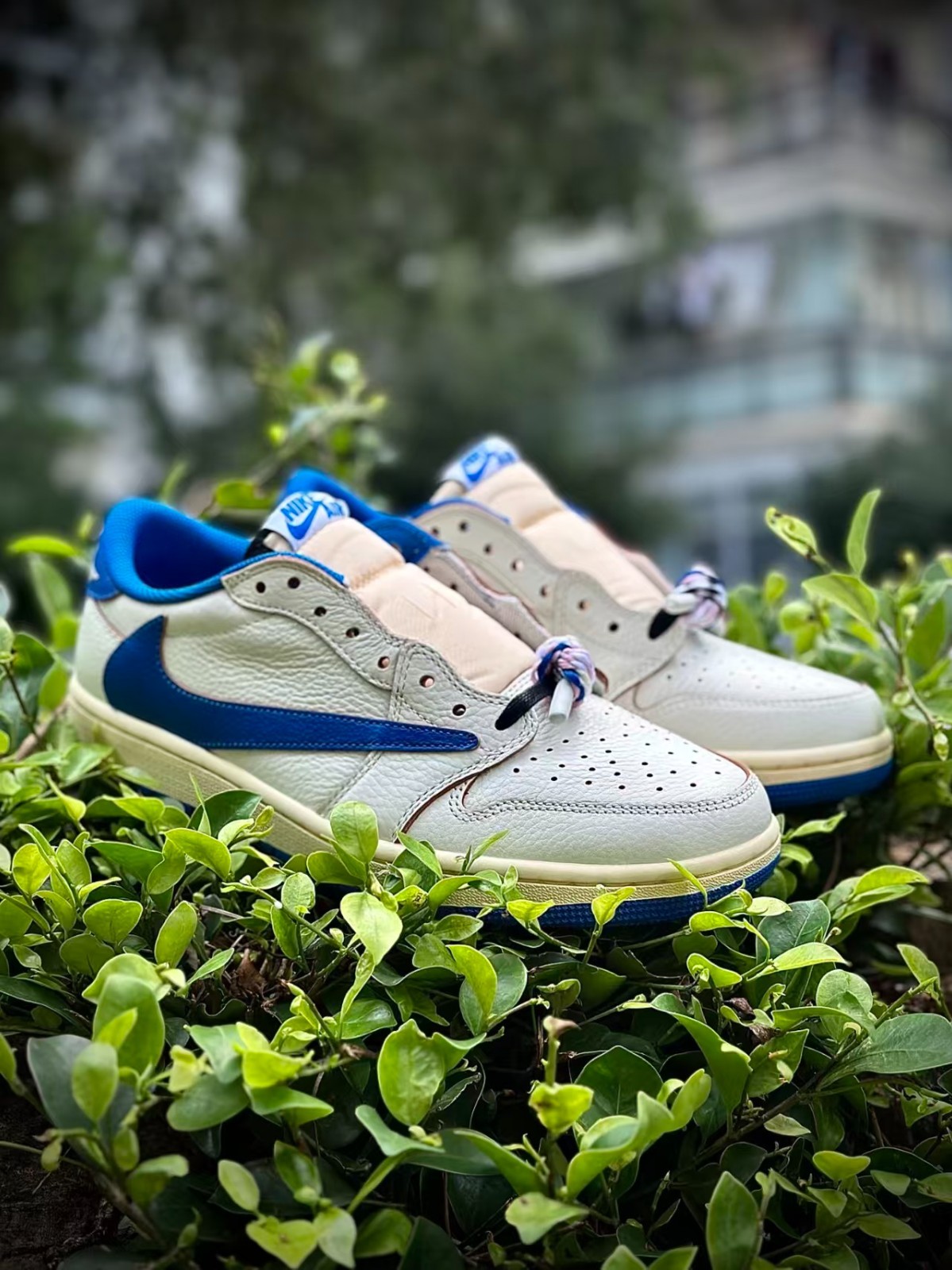DM7866-104 Fragment Design x Travis Scott x Air Jordan 1 Retro Low Men’s Shoes