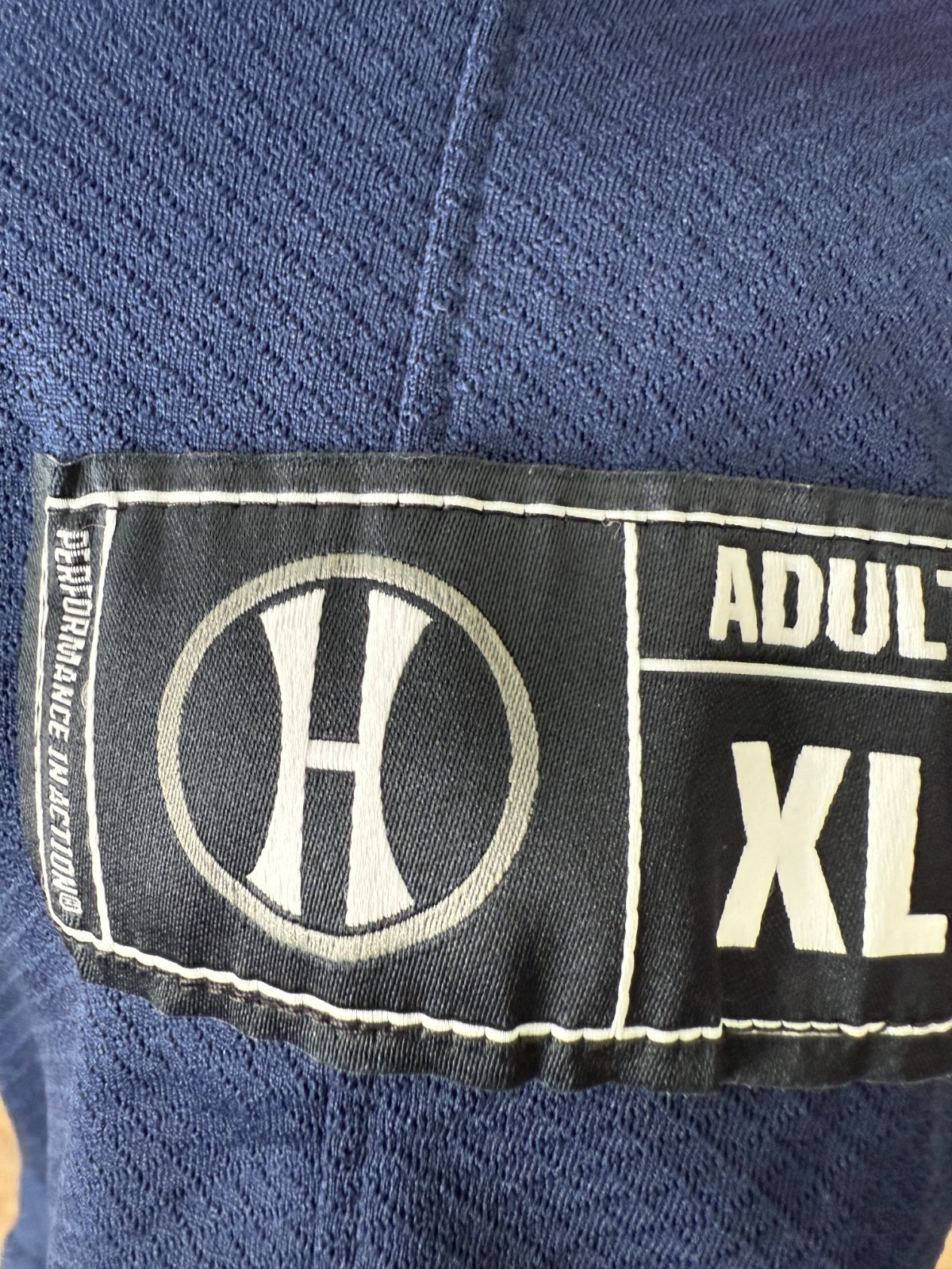 Holloway National Showcase 14U Baseball Jersey Navy Mens XL 44-46 in