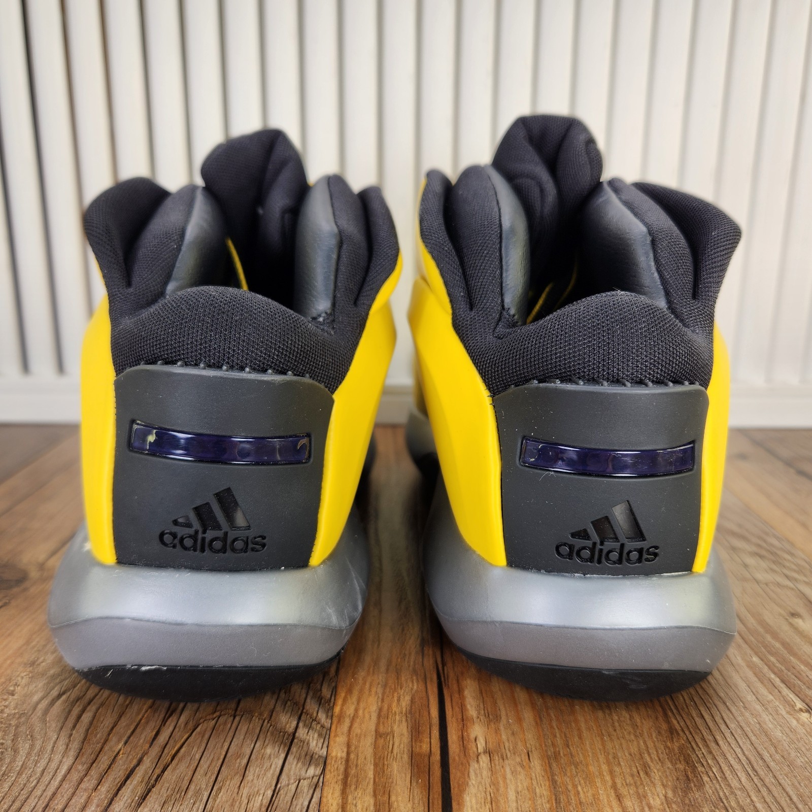 Adidas Crazy 1 Sunshine 2022 GY3808 Men’s 9 Yellow Kobe Bryant Basketball Shoes