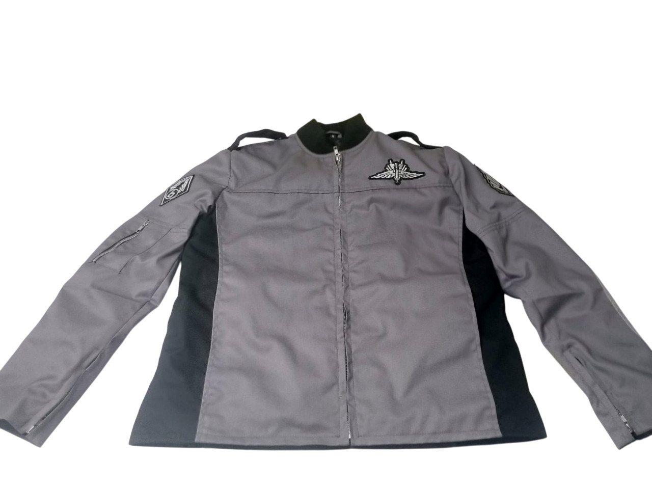 Starship Troopers Jacket Gray Cotton Mobile Infantary Uniform Cosplay Costume