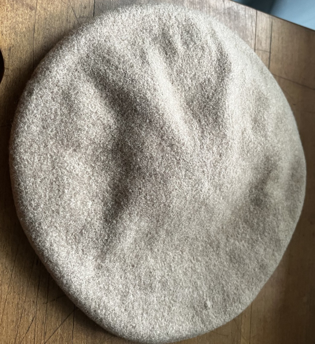 Vintage Kangol Design Brown Wool Flat Cap | United Kingdom | Large