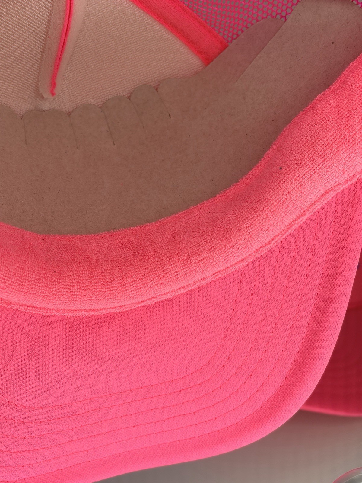 Becky Robinson “THE GIEURLZ” Matching Trucker Hats Neon Pink Best Friends Set 2