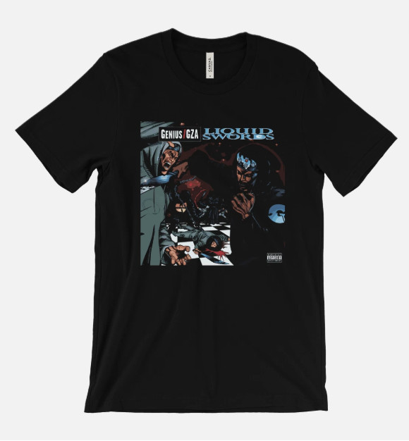 Liquid Swords T-Shirt – classic 90’s boom bap hip hop album art ghostface