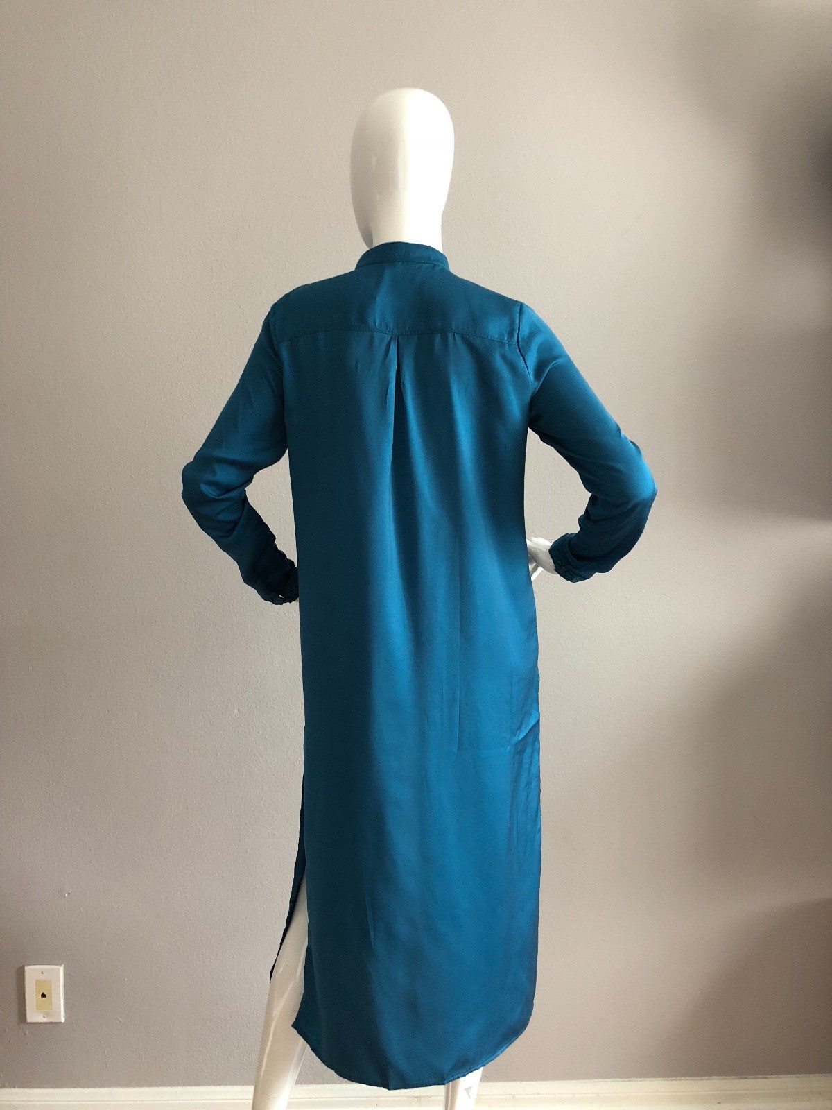 HONEY PUNCH Kimono BOHO ASIAN STYLE BLUE COLOR SIZE SMALL