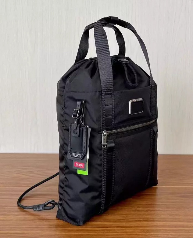 Tumi Alpha Bravo Transport Drawstring Backpack Shoulder Bag Business Sports Bag