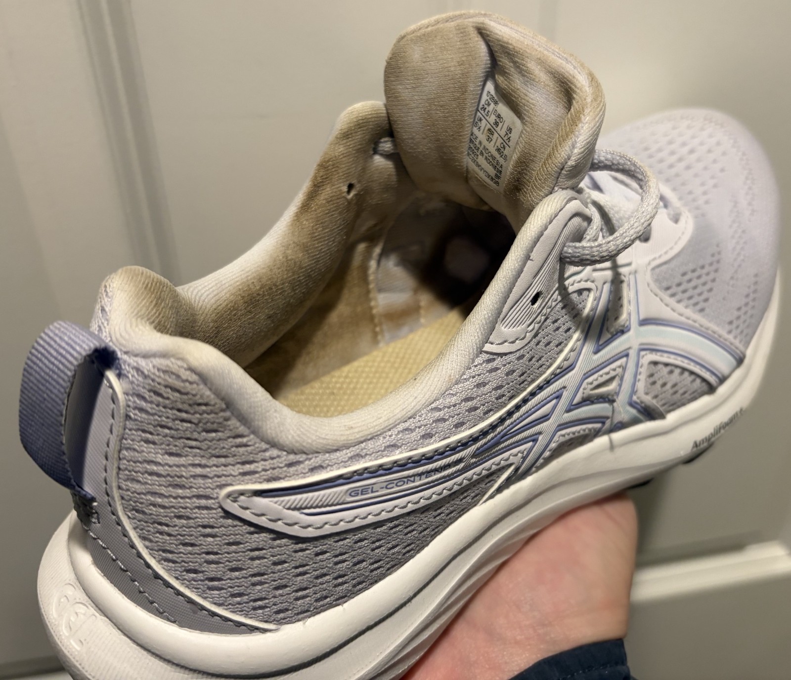 Size 7.5 – Asics Gel-Contend 9 Women’s Lilac Hint/Bluebell (item # 1012B681-023)