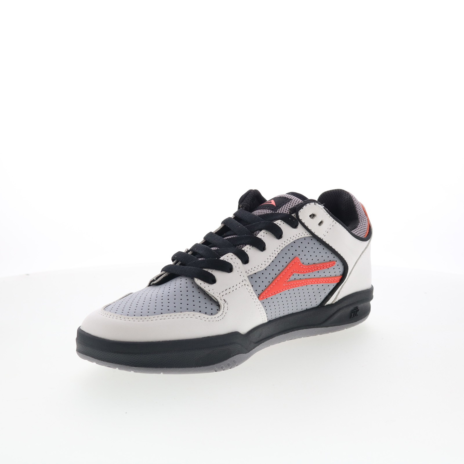 Lakai Telford Low Mens White Suede Lace Up Skate Inspired Sneakers Shoes