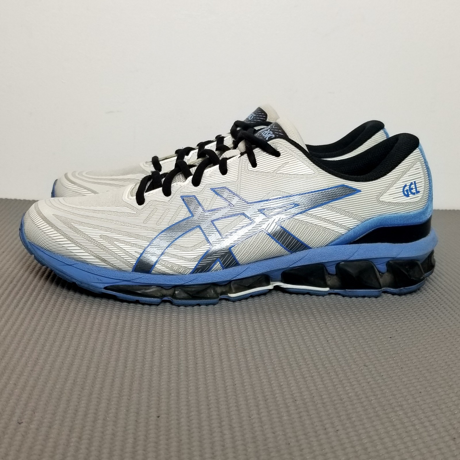 ASICS Sneakers Mens Sz 11 Blue White Black Gel Quantum 360 VII Comfort 1201A481