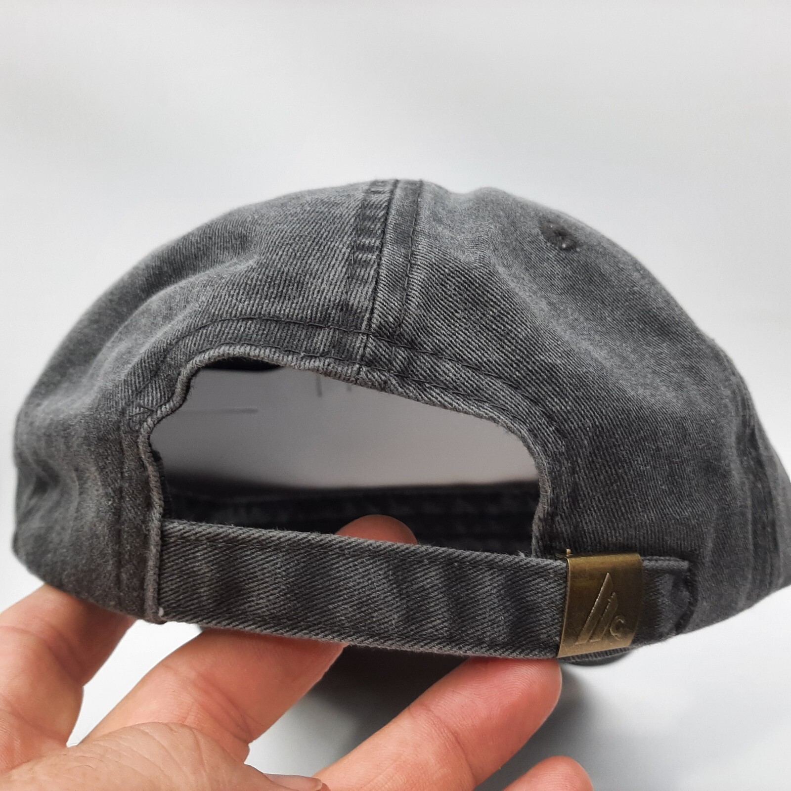 Gibson Guitars Low Profile Baseball Dad Hat Cap Buckle Gray Cotton Embroidered